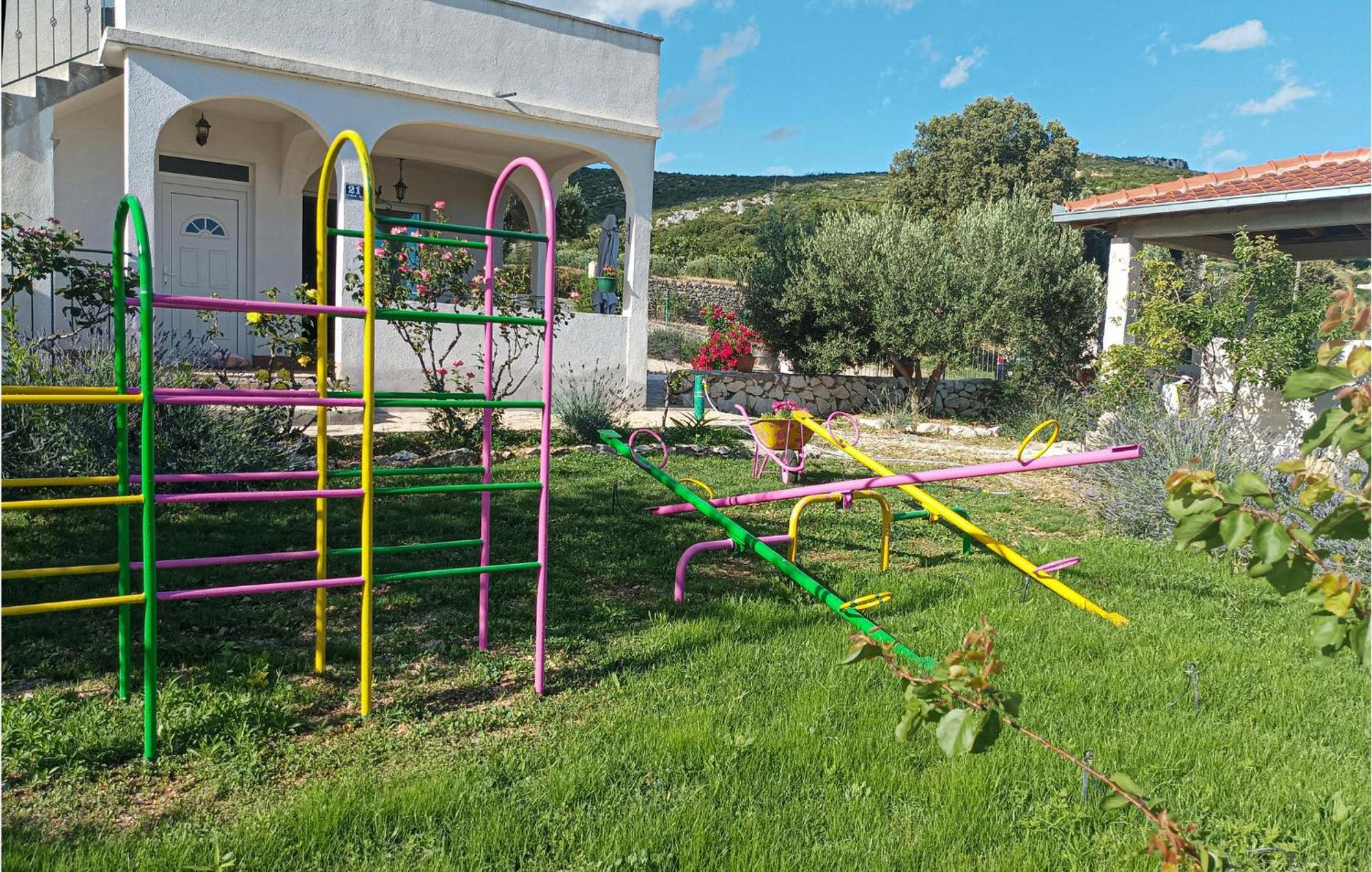 Gorgeous Home In Kastel Stafilic With Wifi Exteriör bild