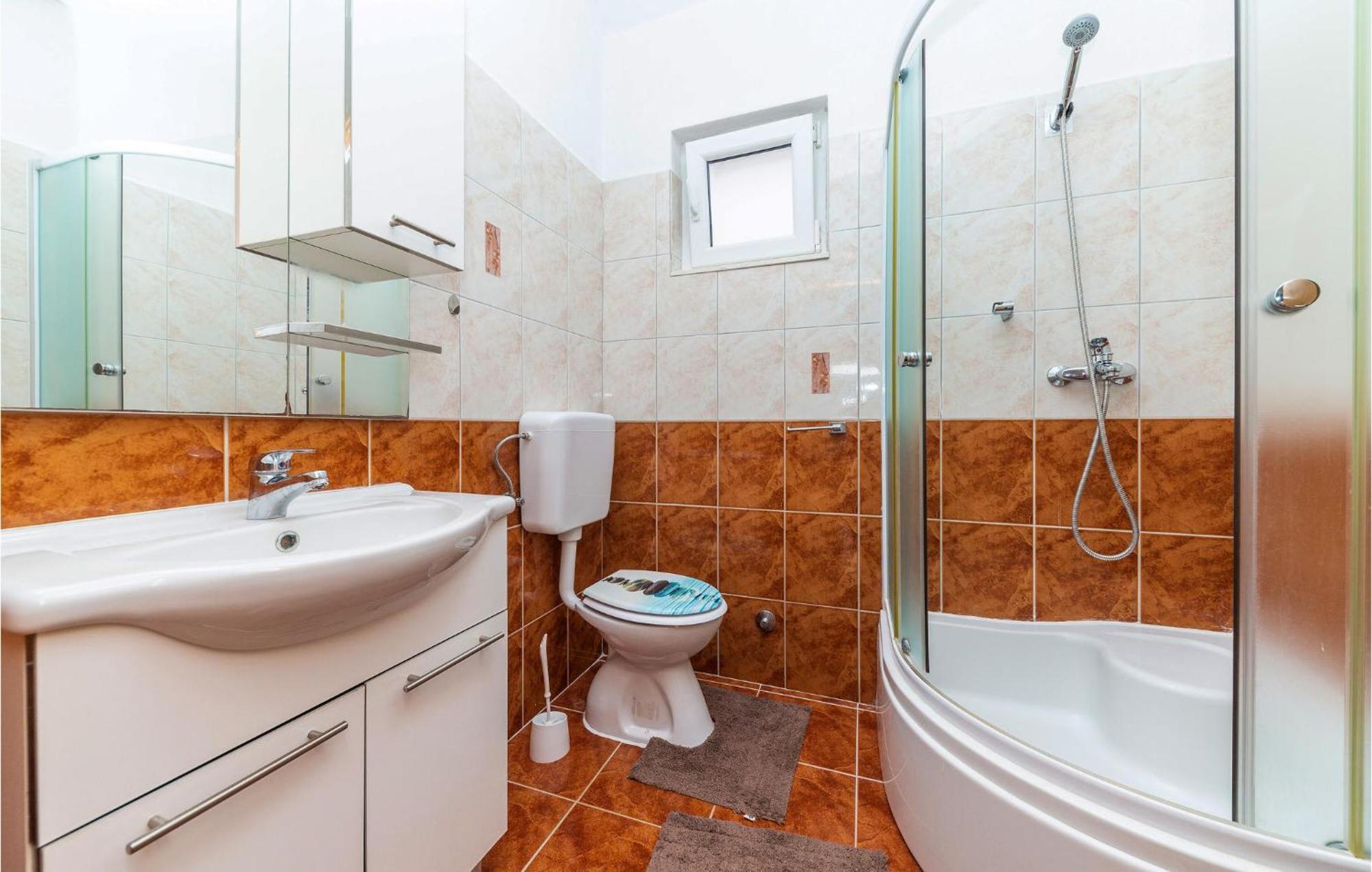 Gorgeous Home In Kastel Stafilic With Wifi Exteriör bild