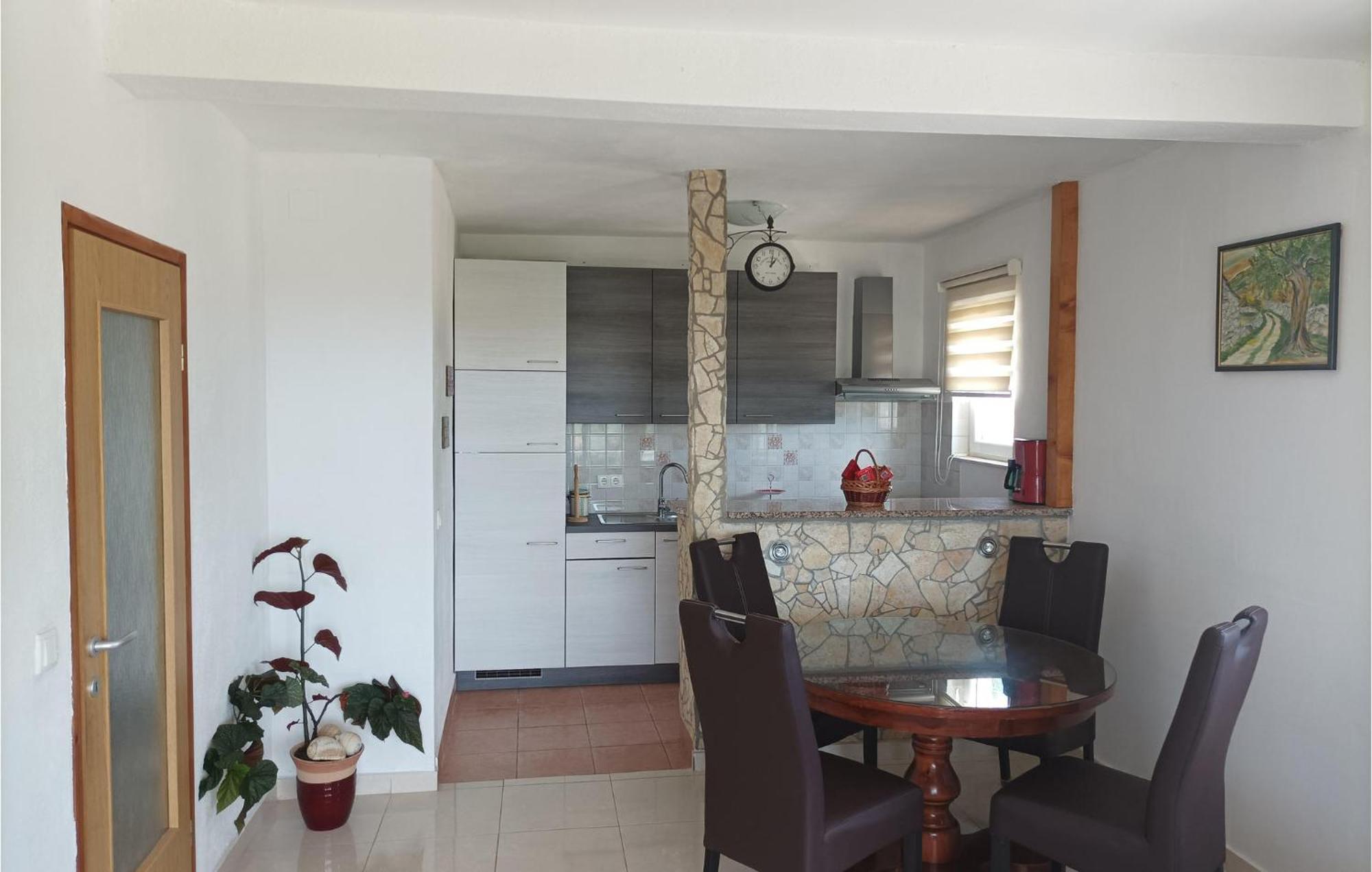 Gorgeous Home In Kastel Stafilic With Wifi Exteriör bild